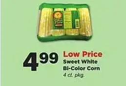 Stater Bros Sweet white bicolor corn offer