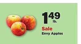 Stater Bros Envy apples offer