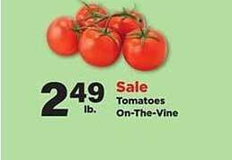 Stater Bros Tomatoes onthevine offer