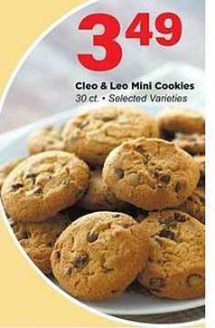 Stater Bros Cleo & leo mini cookies offer