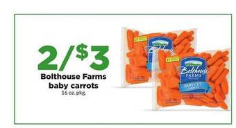 Hy-Vee Bolthouse farms baby carrots offer