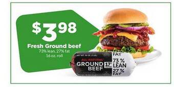 Hy-Vee Fresh ground beef offer