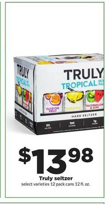 Hy-Vee Truly seltzer offer