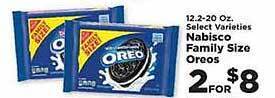 IGA Nabisco family size oreos offer