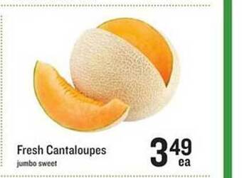 Lowes Foods Fresh cantaloupes offer