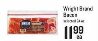 Lowes Foods Wright brand bacon offer