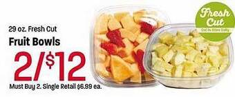 Maceys Fruit bowls offer