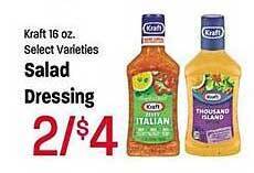Maceys Kraft salad dressing offer