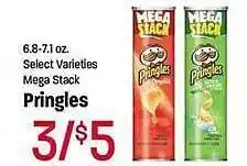 Maceys Mega stack pringles offer