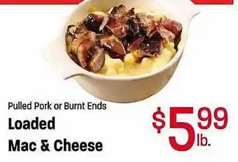 Maceys Loaded mac & cheese offer