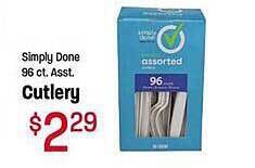 Maceys Simply done cutlery offer