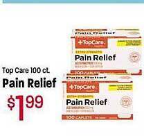 Maceys Top care pain relief offer