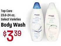 Maceys Top care body wash offer