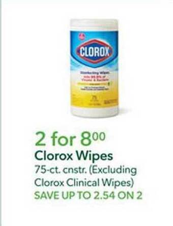 Publix Clorox wipes offer