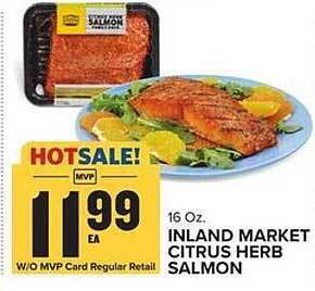 Food Lion Inland market citrus herb salmon offer