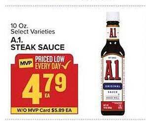 Food Lion A.1. steak sauce offer