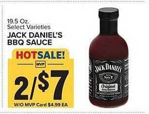 Food Lion Jack daniel's bbq sauce offer