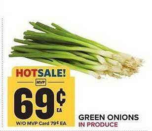 Food Lion Green onions offer