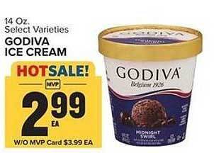 Food Lion Godiva ice cream offer
