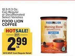 Food Lion Food lion coffee offer
