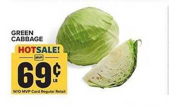 Food Lion Green cabbage offer