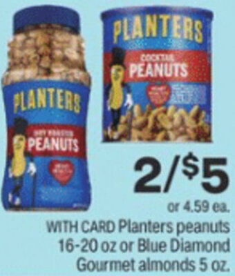 CVS Planters Peanuts 16-20 oz offer