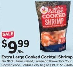 Stop&Shop Extra Large Cooked Cocktail Shrimp offer