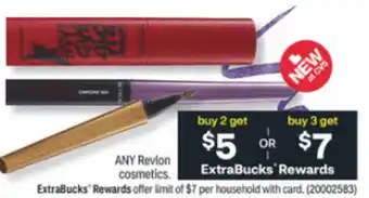 CVS Big Bad Lash Revlon Cosmetics offer