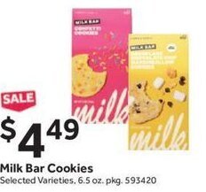 Stop&Shop Milk Bar Cookies 6.5 oz. offer