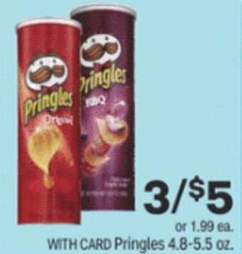 CVS Pringles 4.8-5.5 oz offer