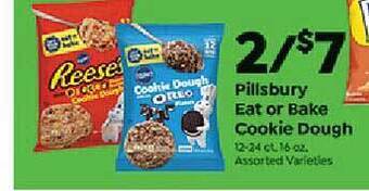 Save a Lot Pillsbury eat or bake cookie dough offer