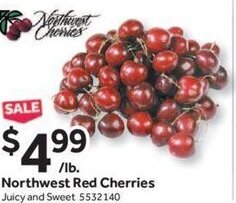 Stop&Shop Northwest Red Cherries offer