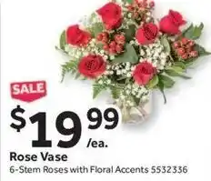 Stop&Shop Rose Vase offer