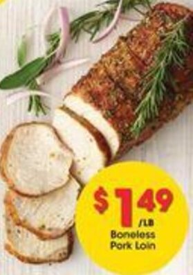 Kroger Boneless Pork Loin offer