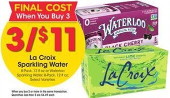 Kroger La Croix Sparkling Water offer