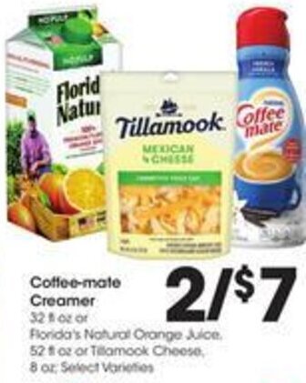 Kroger Coffee-mate Creamer offer