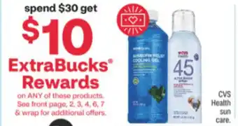 CVS CVS Health Sun Care offer