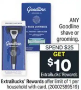 CVS Goodline Shave offer
