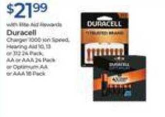 Rite Aid Duracell offer