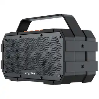 Walmart Bluetooth speaker, wogofor live wireless portable bluetooth speaker,bluetooth 5.2, 40w super power, 24h playtime, ipx6 waterp offer