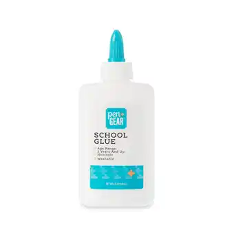 Walmart Pen+gear washable school glue, white, 4 fl oz offer