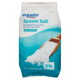 Walmart Equate multi-purpose epsom salt, magnesium sulfate, 128oz (8lb), scent free offer