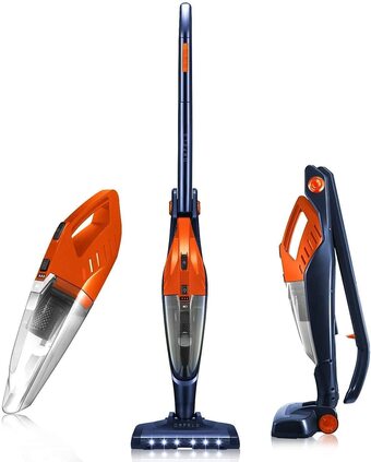 Walmart Cordless vacuum orfeld 4 in 1 stick vacuum cleaner run time up 40 mins for hard floor carpet offer