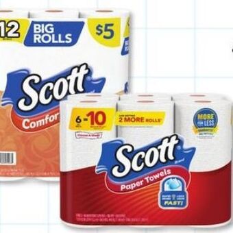 Family Dollar Scott comfort plus bath tissue offer