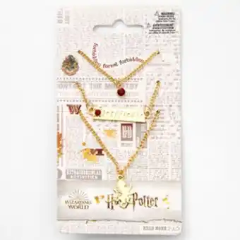 Claire's Harry potter™ wizarding world gryffindor necklace - 3 pack offer