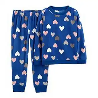 Kohl's Carter's 4-14 fleece top & bottoms pajama set offer