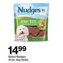Target Nudges dog treats offer