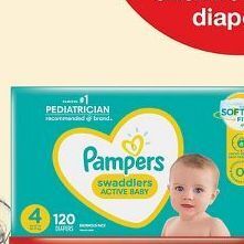 Target Pampers swaddlers enormous pack 120-ct. diapers offer