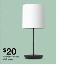 Target Stick lamp offer