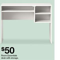 Target Desk with storage offer